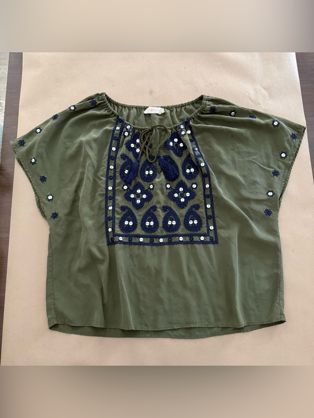 Tory Burch Camille Top - Picture 5 of 9